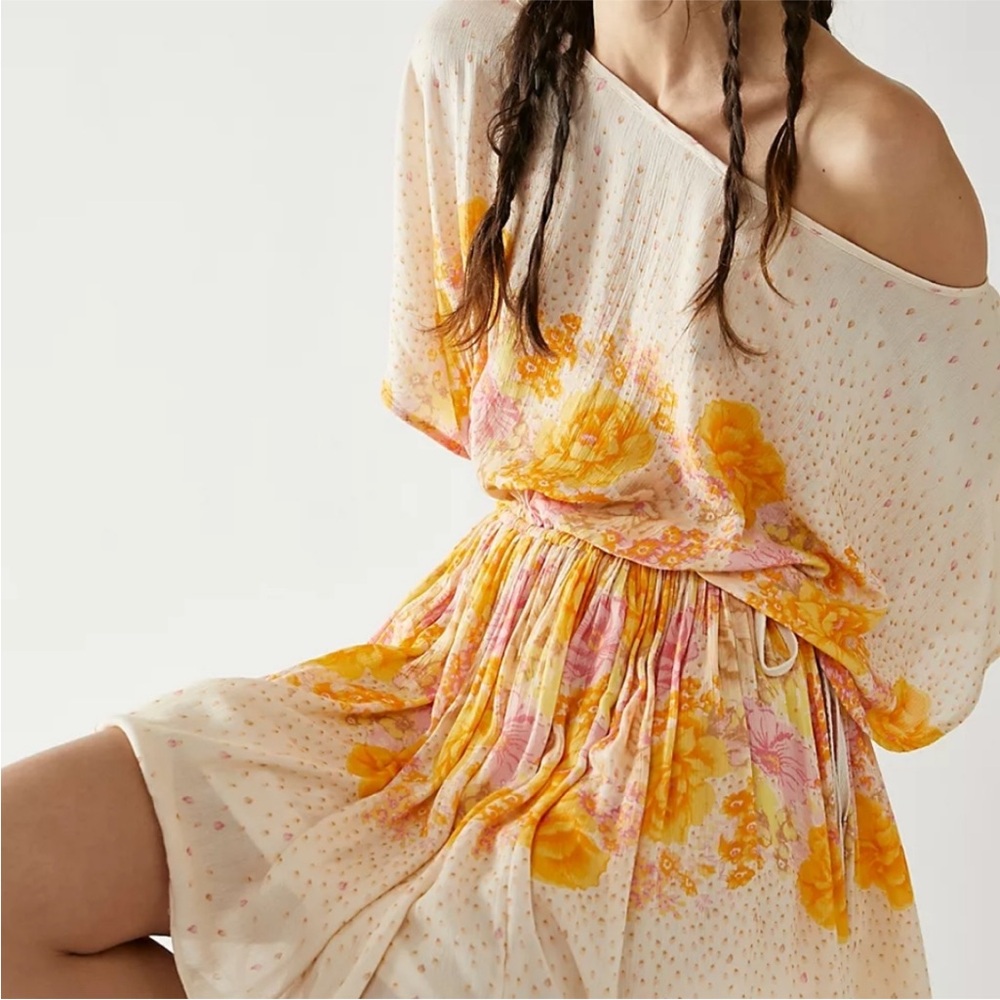 Floral Off-Shoulder Dress